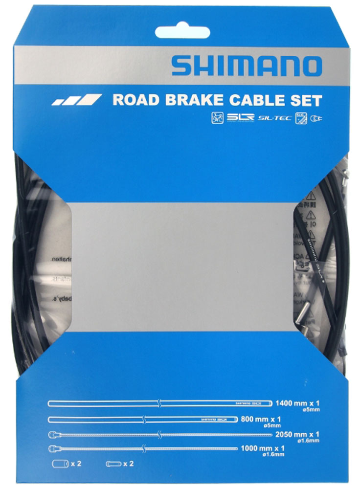 Jeu de câbles de frein Shimano sil-tec pour la route