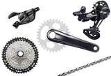 Shimano xt m8100 groupe 1x12 vitesses i-spec ev 180mm 10-45
