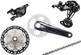Collier de serrage groupe Shimano xt m8100 1x12 vitesses 175mm 10-51