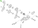 Boulon de poulie de guidage Shimano pour rd-m972 m980 m985
