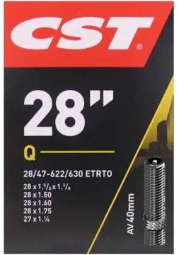 CST Inner Tube AV17 28 pouces 37 47-622 AV 40 mm 071701