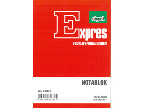Kangaro bloc-notes a6 bloc haut a 100 pages 5 pcs