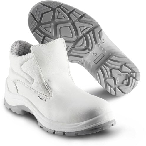 Sika easy mid - s2 - hoge instapper - 212 wit | wit | maat 43 - 5703617156423