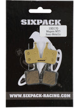 Plaquettes de frein à disque semi-métalliques Sixpack racing pour magura mt5