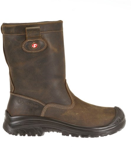Sixton botte de sécurité montana laine s3 43 marron