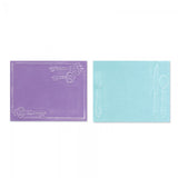 Sizzix • 3d textured impressions embossing place setting keys