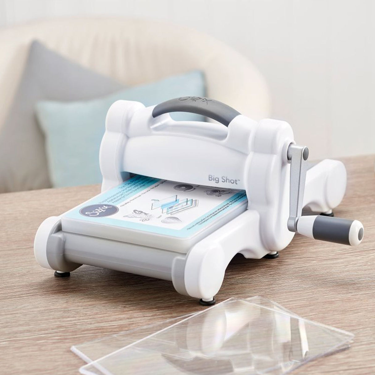 Sizzix • machine de découpe big shot a5 blanc et gris