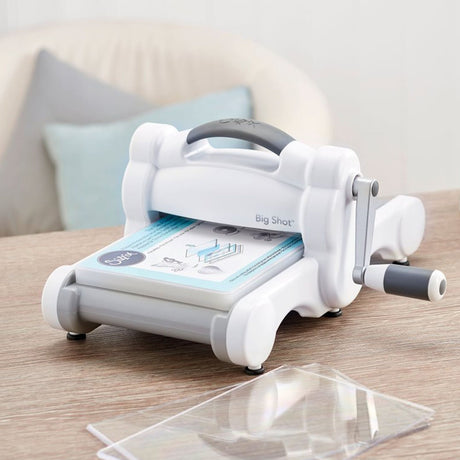 Sizzix • machine de découpe big shot a5 blanc et gris