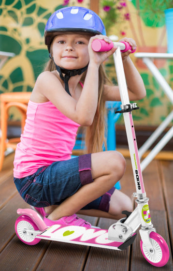 SKIDS CONTRÔLE EN PLACE ÉTAPE LOVE FOOT FORK FIRS PINK