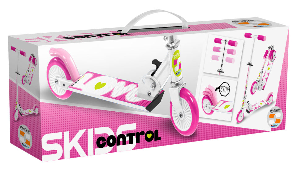 SKIDS CONTRÔLE EN PLACE ÉTAPE LOVE FOOT FORK FIRS PINK
