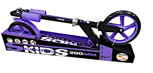 Folde de 200 mm de frein à pied junior noir violet