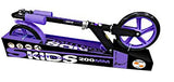 Folde de 200 mm de frein à pied junior noir violet