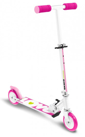 SKIDS CONTRÔLE EN PLACE ÉTAPE LOVE FOOT FORK FIRS PINK