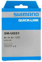 Shimano sm-ug51 6 7 connecteur à liaison rapide 8 vitesses 2 paires