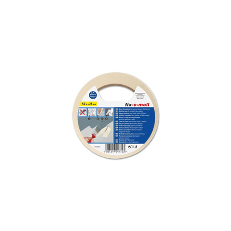Ruban de masquage Fix-o-moll ruban de peintre 50mx25mm