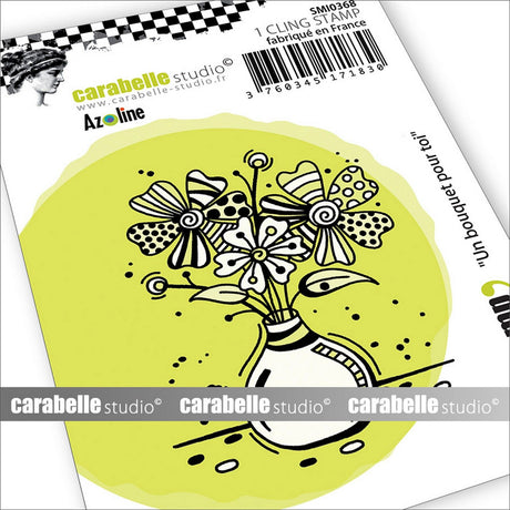 Carabelle studio • tampon étirable petit un bouquet pour toi