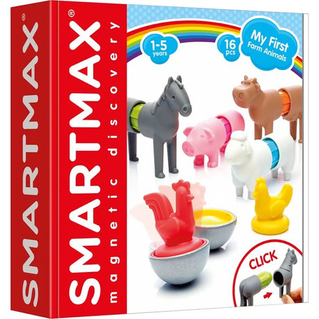 Jeux intelligents smart max - mes premiers animaux de la ferme
