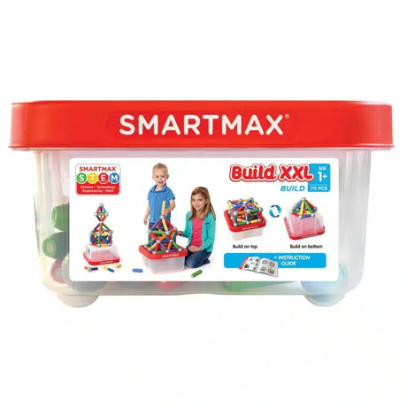 Jeux intelligents smart max - construire une valise XXL avec 70 pièces