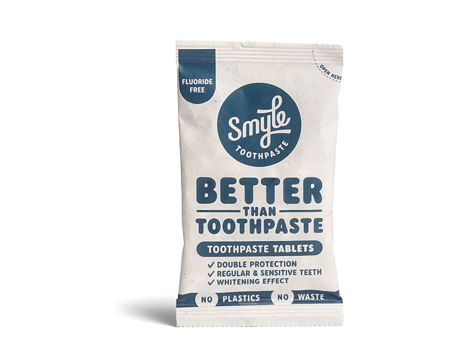 Tabs de dentifrice Smyle Navul - 65e. - sans fluorure