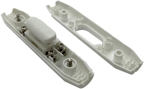 Interrupteur à cordon rond design transparent 2a - 7401120
