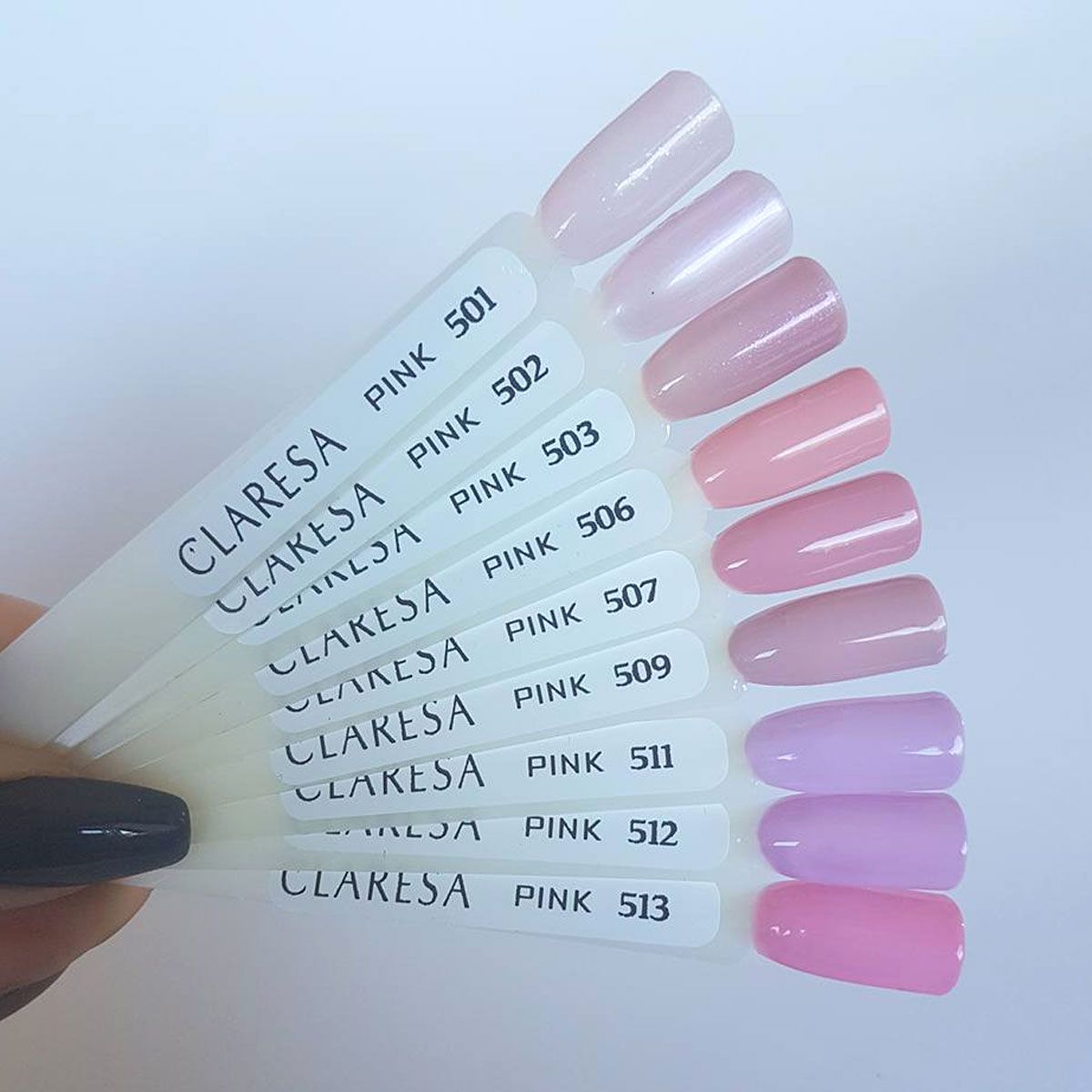 Claresa vernis gel uv led 5ml rose 509 fête foraine