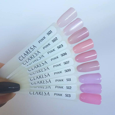 Claresa Vernis Gel UV LED 5 ml Rose 513 Fête Foraine
