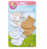 Heless chaussettes paillettes, 3 paires (35-45cm)