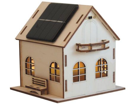 Kit de construction Solexpert - villa à énergie solaire