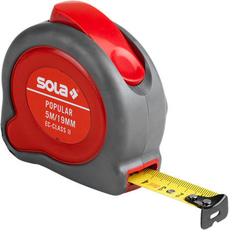 Ruban à mesurer Sola 5mtr 19mm populaire pp5