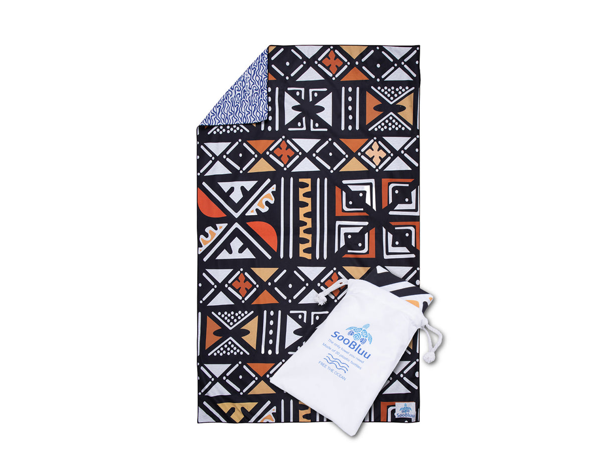 Serviette de plage Soobluu - cire - 100x160cm