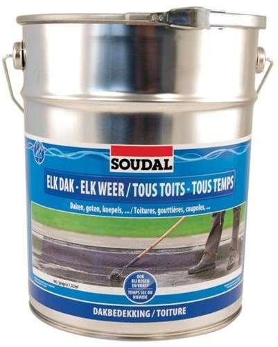 Soudal n'importe quel toit - n'importe quel temps | gris | 10 litres - 101476