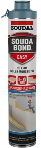 Soudal Soudabond Easy Click Fix | mousse polyuréthane | orange | 750ml - 121398