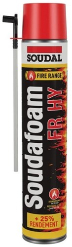 Soudal soudafoam fr hy | rouge | 750ml - 146752