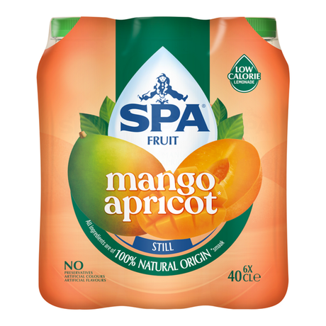 Spa fruit still mangue abricot pet (6x 400ml)