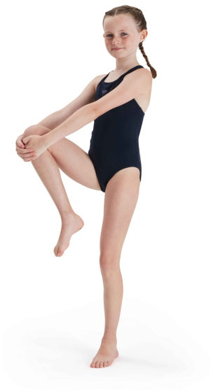 Speedo Endurance + Medist Swimsuit Girls Blue Taille 152