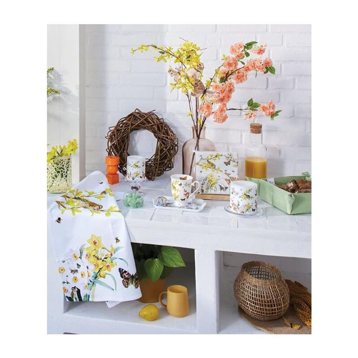 Serviette Ambiente 25 réveil du printemps