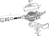 Ajusteur rotatif Sram xx1 twist gr.shift. xx1 11-sp