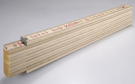 Règle pliante Abi stla, 407n bois transparent 2m - 14348