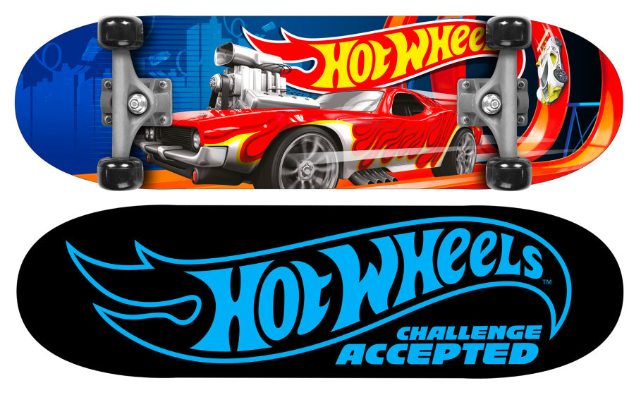 Stamp - Hot Wheels Skateboard junior multicolore