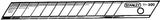 Stanley outils à main lames sécables 9mm - distributeur de 10 pièces - 0-11-300
