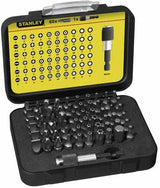 Stanley jeu d'embouts pour outils à main expert pro 1 4 - porte-embouts (61 pièces) - 1-13-902