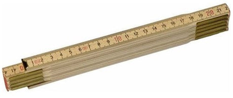 Mètre pliant Stanley 2m - 15mm bois