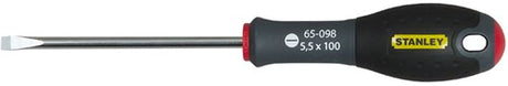 Outil à main Stanley tournevis fatmax standard 5,5 x 100 mm - 1-65-098