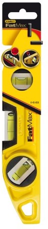 Niveau à bulle torpille Fatmax pour outil à main Stanley - 0-43-603