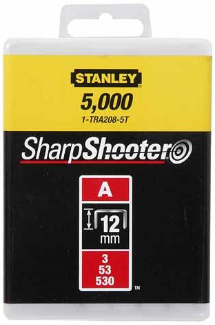 Agrafes pour outils à main Stanley 6 mm type g - 1000 pièces - 1-tra704t