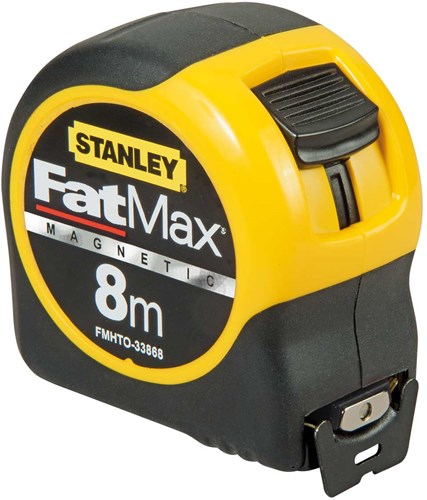 Stanley outils à main ruban à mesurer fatmax lame armure magnétique | 8 mètres - fmht0-33868