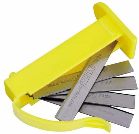 Stanley outils à main lame de rabot droite 50mm - carte 5 pièces - 0-12-378
