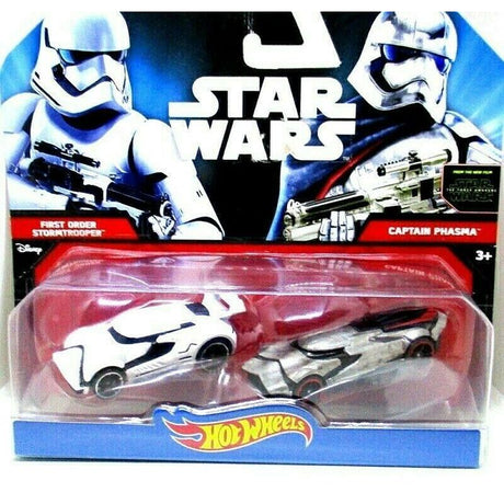Hasbro Star Wars 2 voitures Capitaine Phasma avec Stormtrooper du Premier Ordre