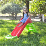 Slide étoilée 135 x 46 x 67 cm Green rouge