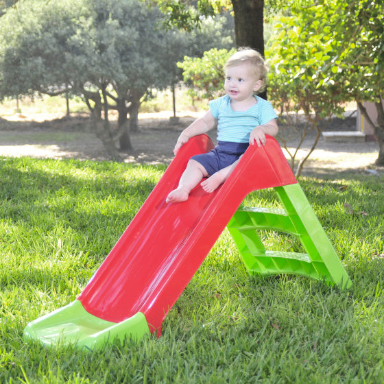 Slide étoilée 135 x 46 x 67 cm Green rouge